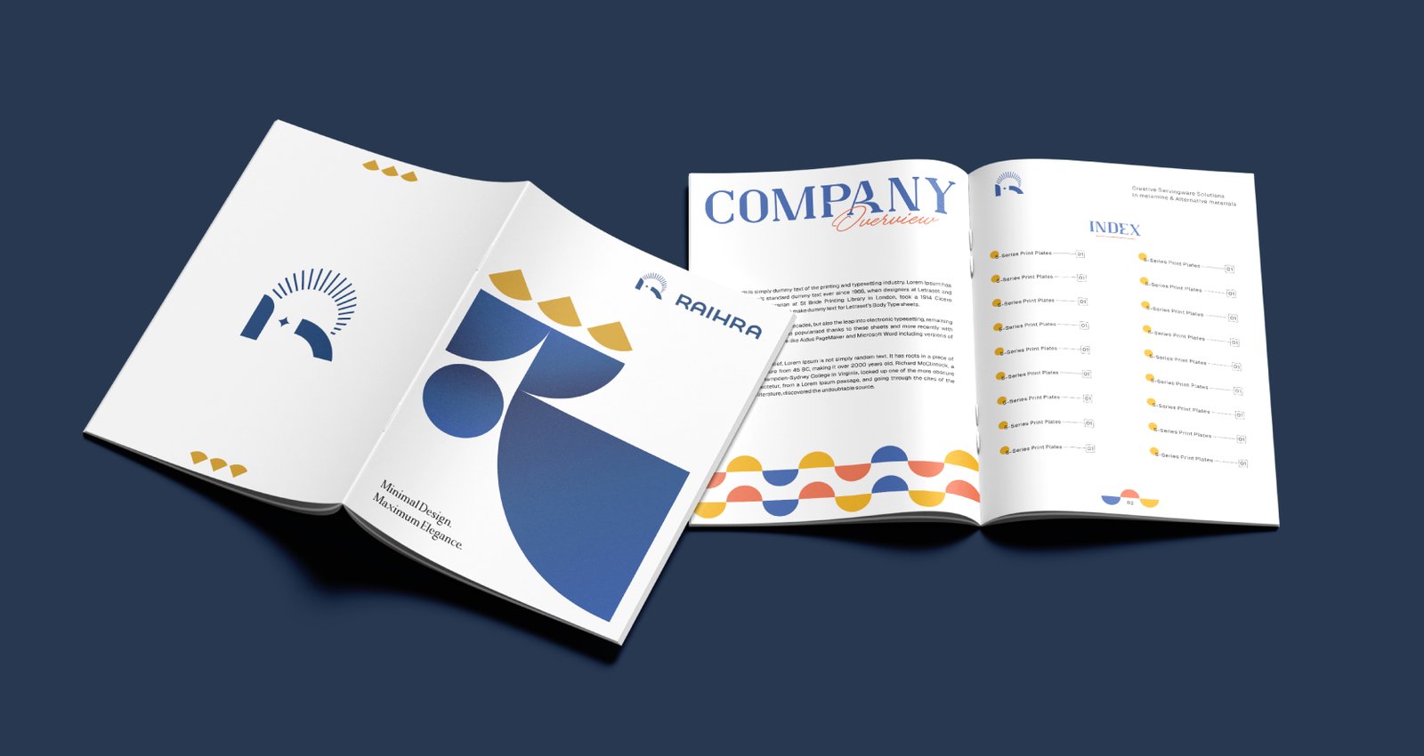 Raihra Brochure Design