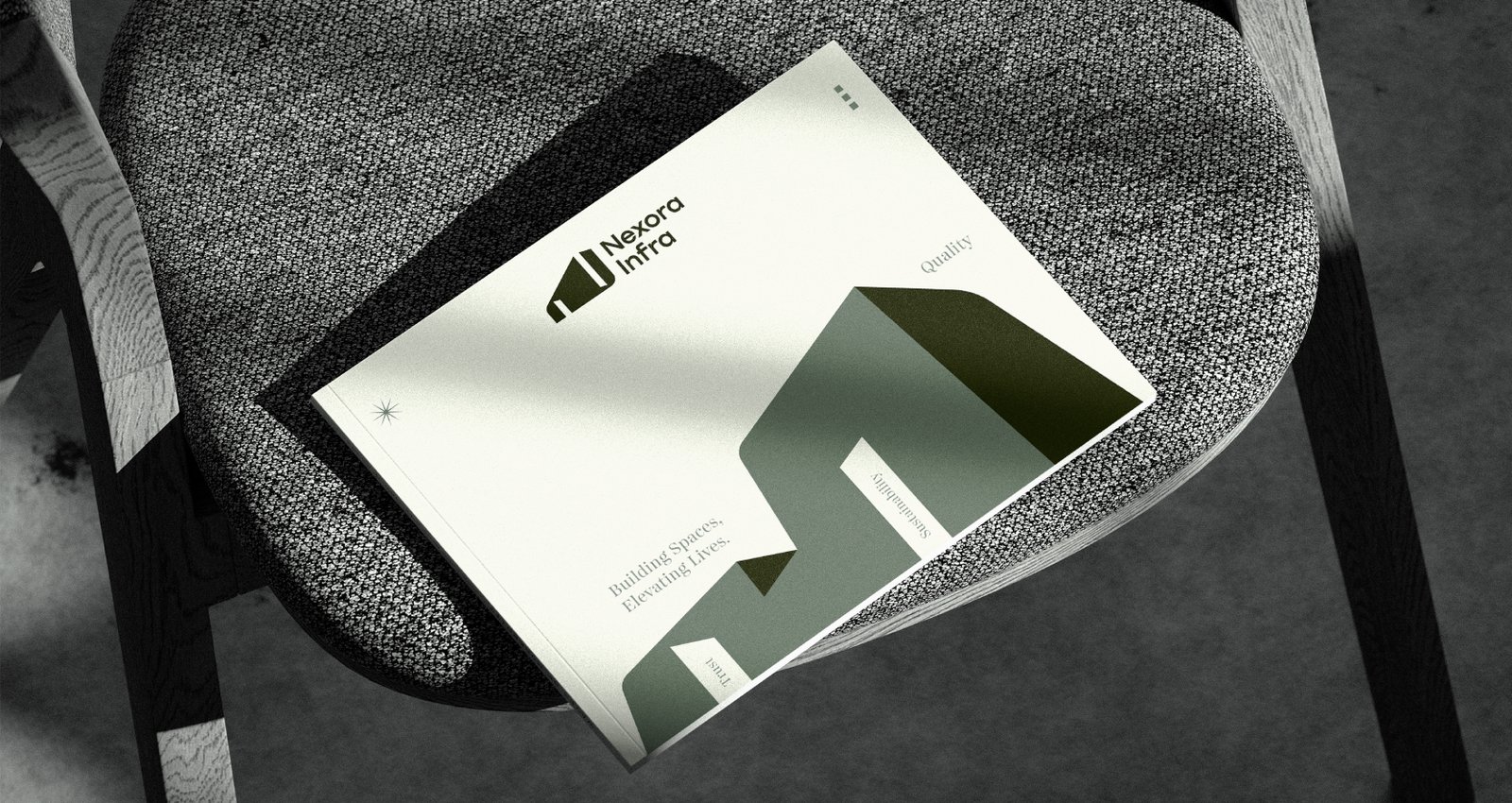 Nexora Infra Brochure Design